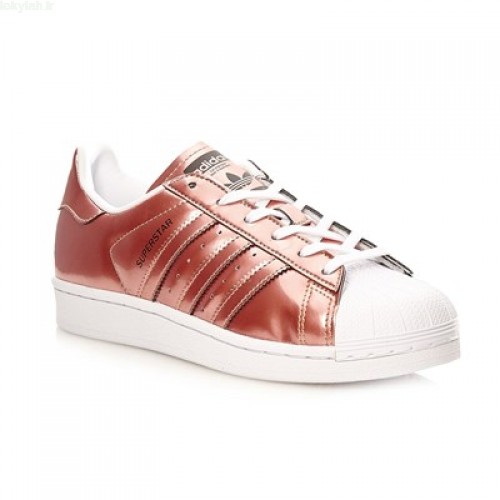 adidas superstar rose doré